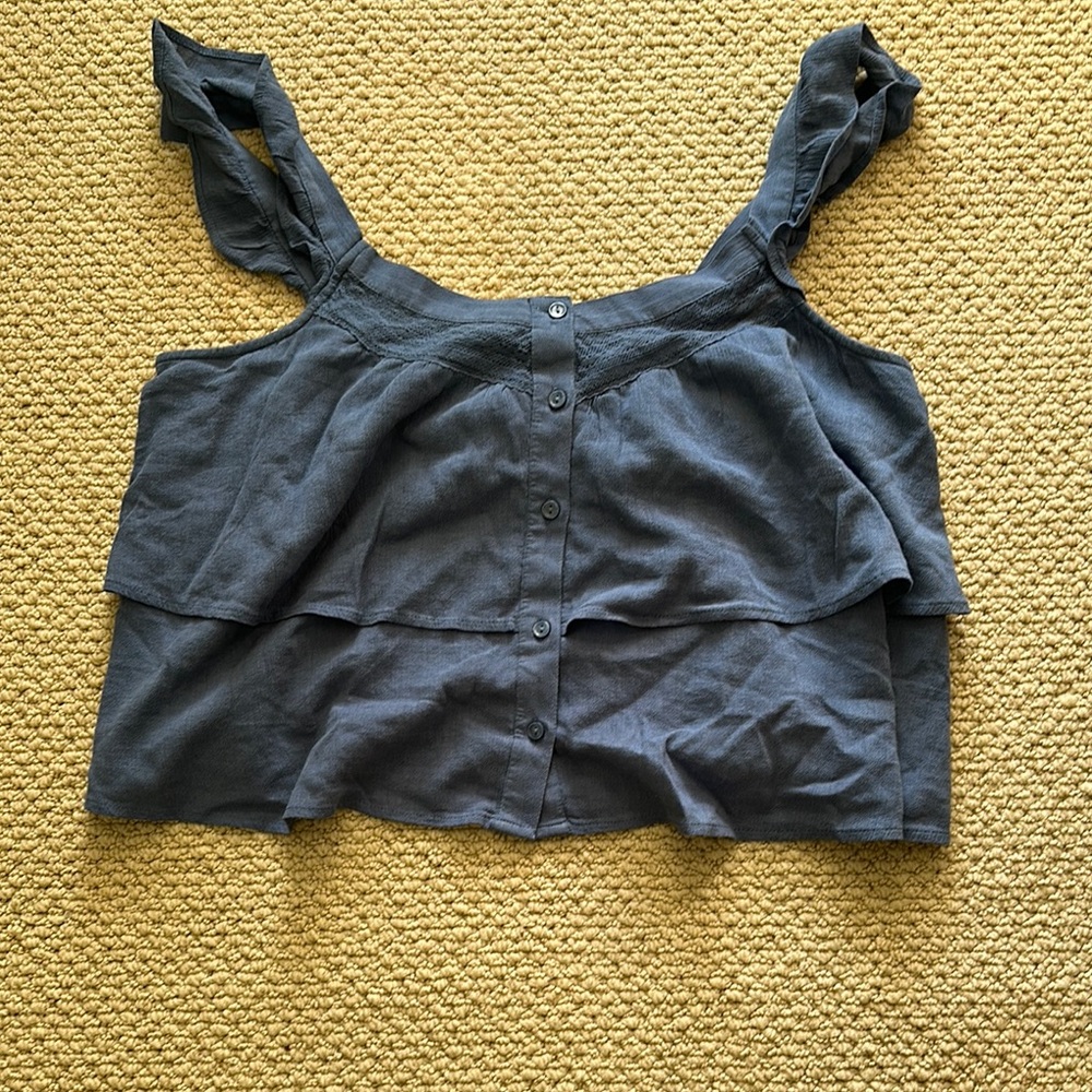 Stylish Black Sleeveless Top